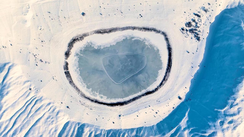 Türkiye'nin ''nazar boncuğu'' dondu; görenler bakmaya doyamadı - Resim: 2