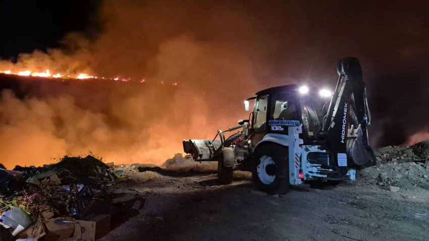 Bodrum'da sabaha kadar süren kabus: Alevler Bitez'e ulaşmadan durduruldu - Resim: 3