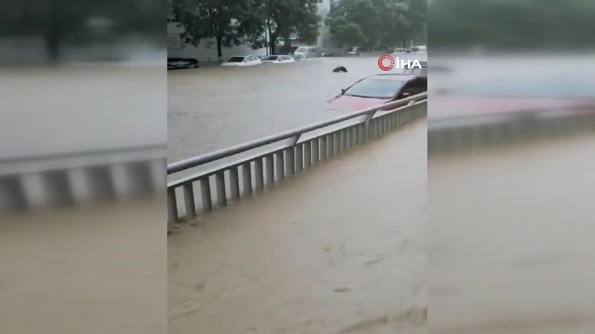 Çin'de sel kabusu! Şehir sular altında kaldı, çok sayıda can kaybı var... - Resim: 4