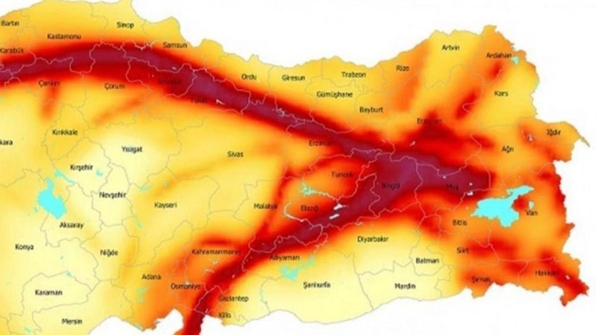 Deprem risk haritası paylaşıldı: İşte deprem riski en düşük ve en yüksek illerimiz - Resim: 4