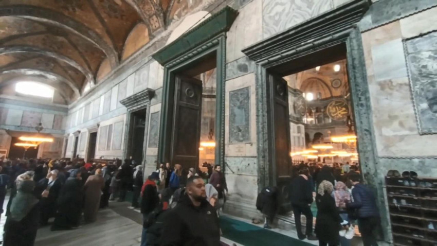 Ayasofya Camii'nde restorasyon başlıyor - Resim: 2