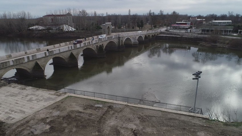 Edirne'de kuraklığa karşı Tunca Nehri'ne mini baraj kuruluyor - Resim: 4