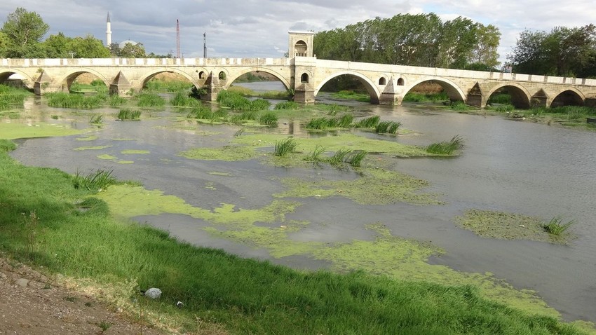 Edirne'de kuraklığa karşı Tunca Nehri'ne mini baraj kuruluyor - Resim: 3