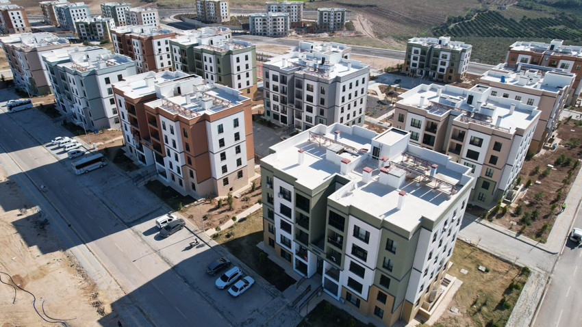 Adana'daki depremzedeler için yapılan konutların son hali görüntülendi - Resim: 1