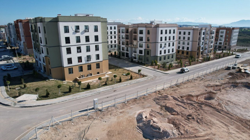 Adana'daki depremzedeler için yapılan konutların son hali görüntülendi - Resim: 2