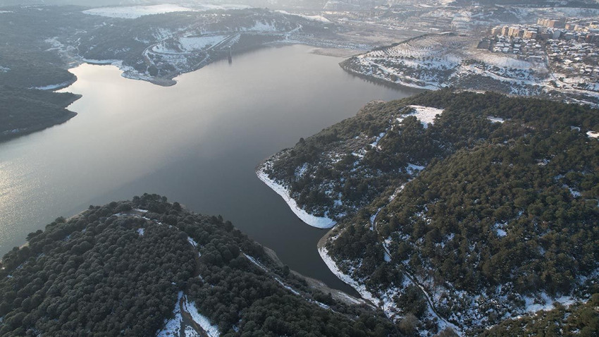 Kar yağışı İstanbul'un barajlarına can suyu oldu: 15 günde yüzde 13'lük artış! - Resim: 2