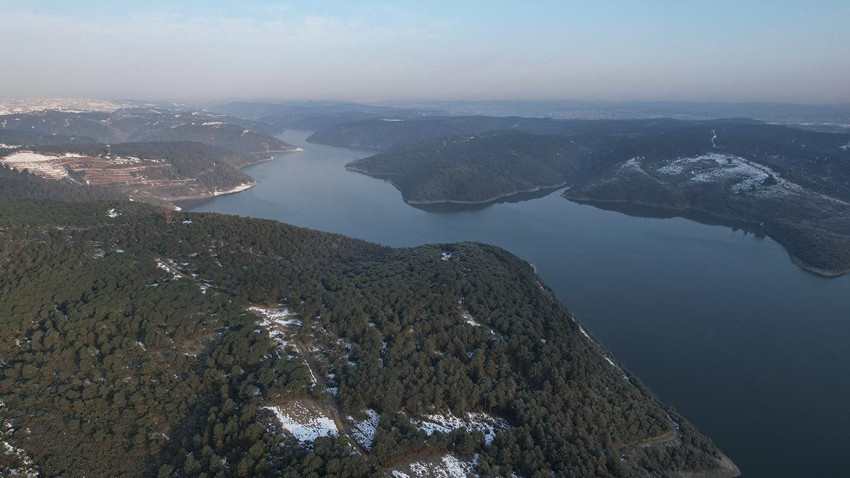 Kar yağışı İstanbul'un barajlarına can suyu oldu: 15 günde yüzde 13'lük artış! - Resim: 4