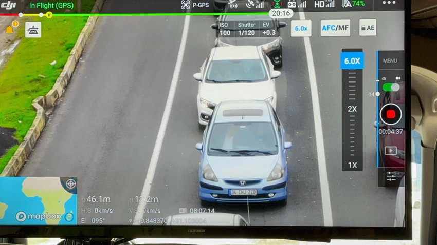 Kural tanımayan sürücülere gökten ceza yağdı - Resim: 1