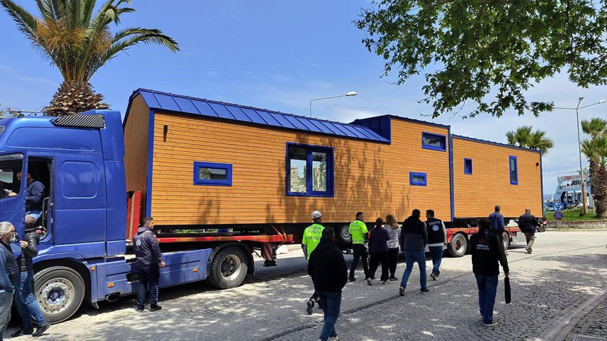 Bozcaada'da ''Tiny House''lar yasaklandı: 1 Eylül'e kadar hepsi taşınacak - Resim: 1