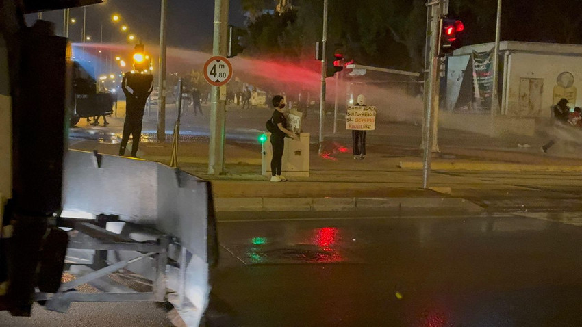 Antalya'daki protestolarda polisten TOMA'lı müdahale: Çok sayıda gözaltı var - Resim: 1