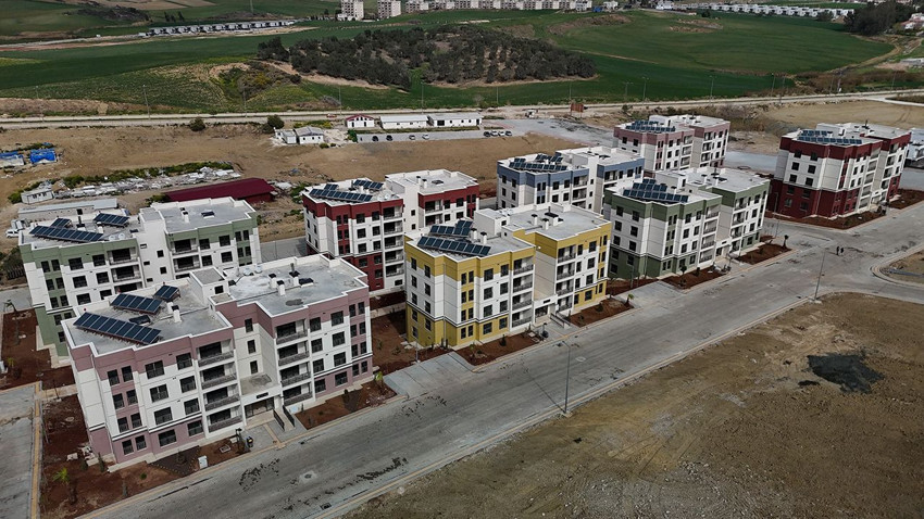 Depremzedeler için yapılan kalıcı konutlarının son durumu görüntülendi - Resim: 4