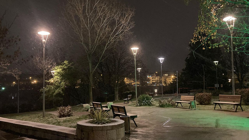 Ankara'da Nisan karı sürprizi... Başkentliler bembeyaz bir güne başladı - Resim: 4
