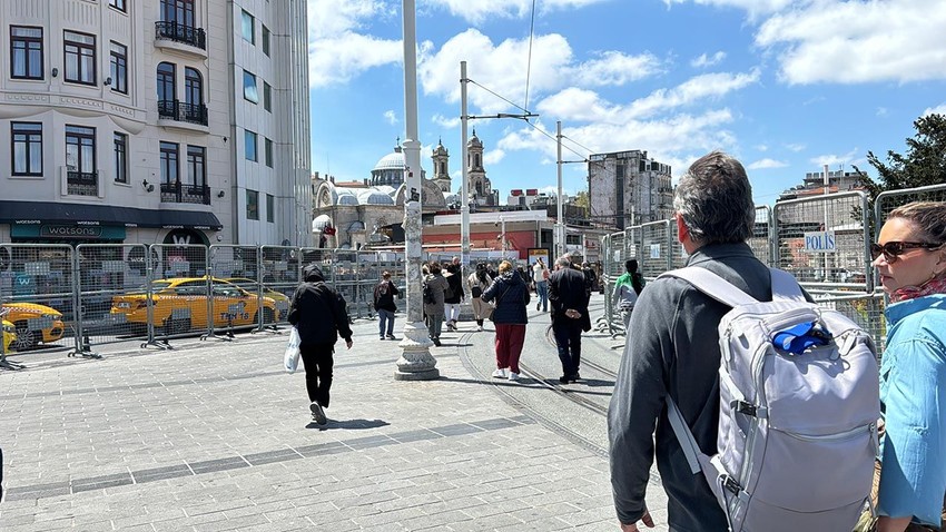 Taksim'de 1 Mayıs alarmı: Barikatlar yerleştirildi - Resim: 2