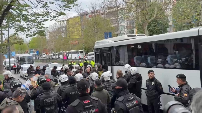 Yine 1 Mayıs yine polis müdahalesi: Yüzlerce gözaltı var - Resim: 4