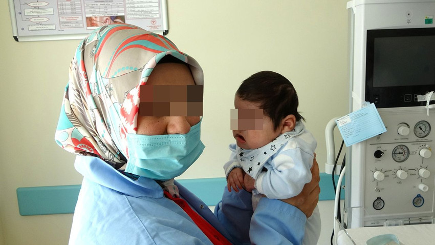 Dünyaya tam yarım kiloluk yükle gelen minik Eymen'den müjdeli haber - Resim: 4