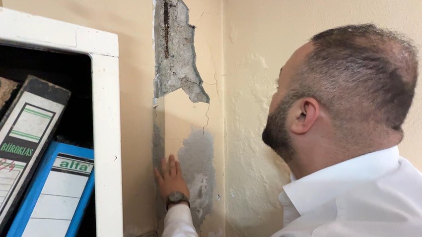 İstanbul'da kolonları alarm veren 4 katlı bina mühürlendi - Resim: 2