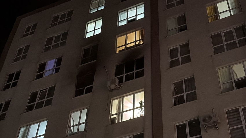 İstanbul'da 11 katlı binada yangın çıktı, bir kadın panikten 8'inci kattan aşağı atladı - Resim: 4