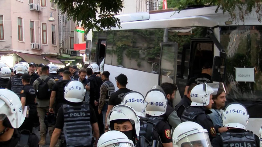 Gezi'nin yıl dönümünde polis müdahalesi: Çok sayıda gözaltı var - Resim: 4