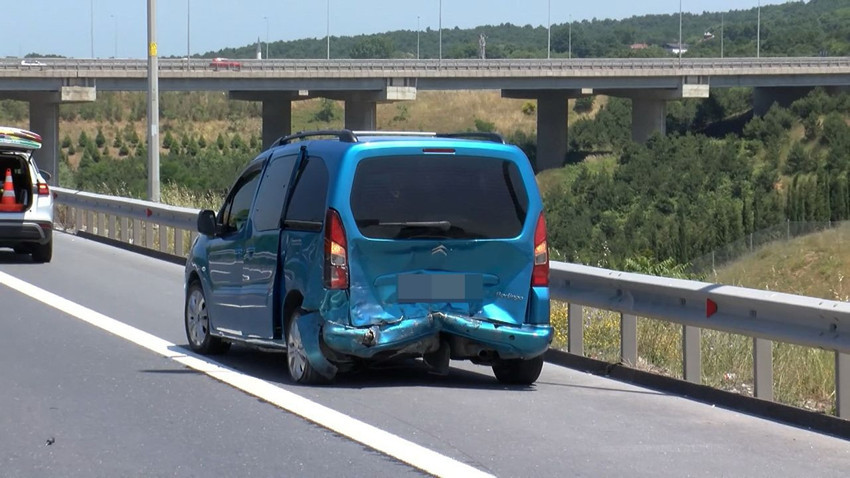Kuzey Marmara Otoyolu'nda korkunç kaza: Trafik magandasının yaptığına inanamayacaksınız! - Resim: 2