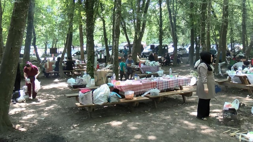 Belgrad Ormanı bayram tatilinde doldu taştı - Resim: 4