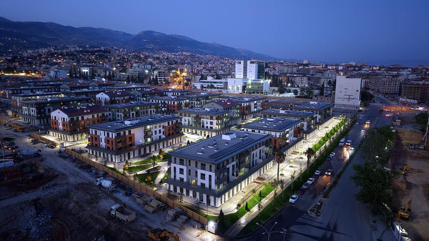 Asrın felaketinin merkezinde inşa edilen Azerbaycan Mahallesi'nde sona gelindi - Resim: 1