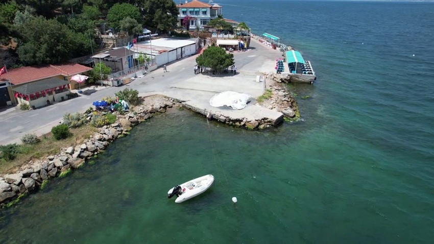 Marmara'nın cennet adası Burgazada'da gemi krizi çıktı - Resim: 1
