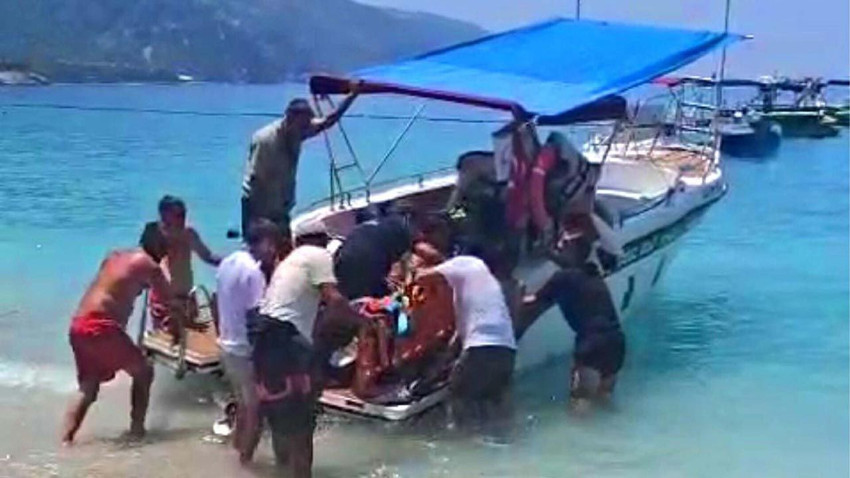 Fethiye'de paraşüt kazası! 100 metre yüksekten denize çakıldı - Resim: 4