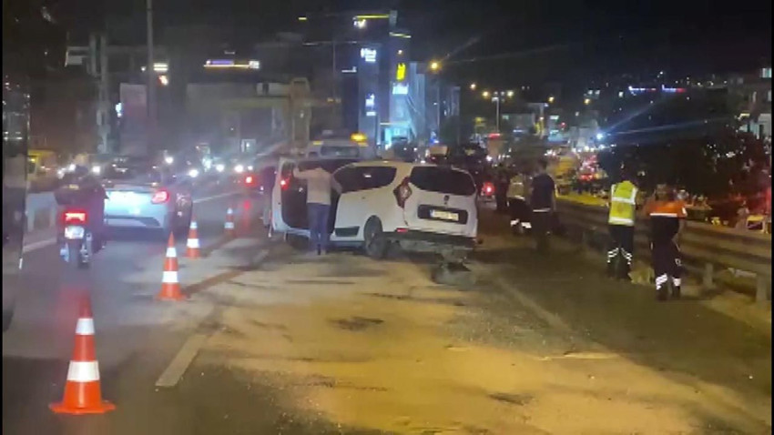 İstanbul'da zincirleme kaza: Yaralılar var - Resim: 1