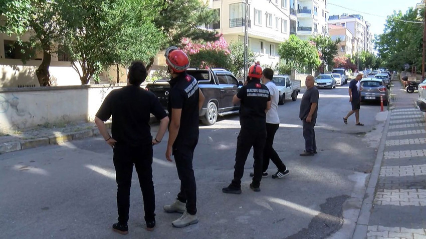 İstanbul'da 9 katlı apartmanın balkonu çöktü - Resim: 1