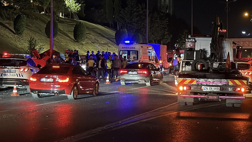 İstanbul'da dehşete düşüren kaza: Otomobil bu hale geldi! - Resim: 3