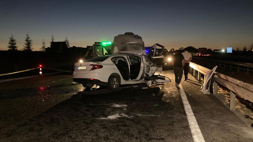 Trafikteki ters yön canavarı dehşet saçtı: Araç alev topuna döndü, 1 kişi öldü, 1 kişi yaralandı - Resim: 3