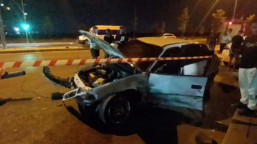 Zincirleme kaza sonrası ortalık karıştı! Polis ateş açtı - Resim: 1