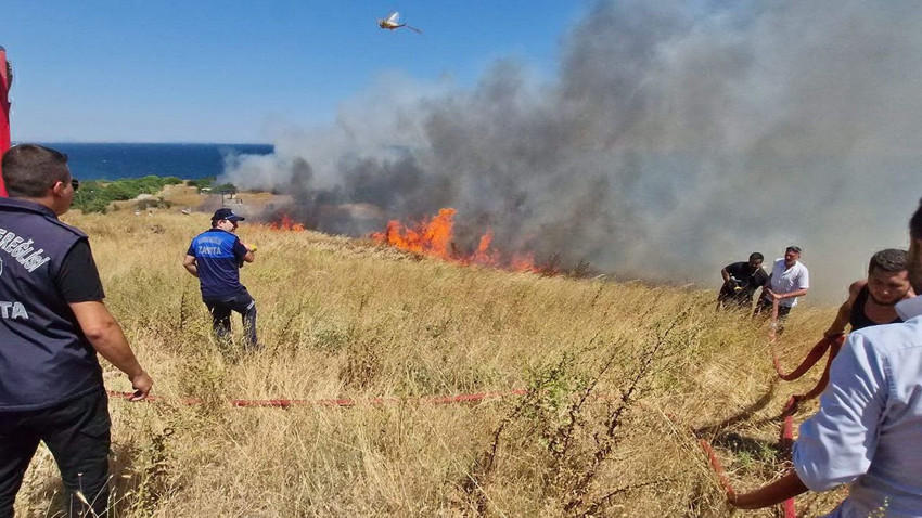 Tekirdağ'da büyük orman yangını - Resim: 4