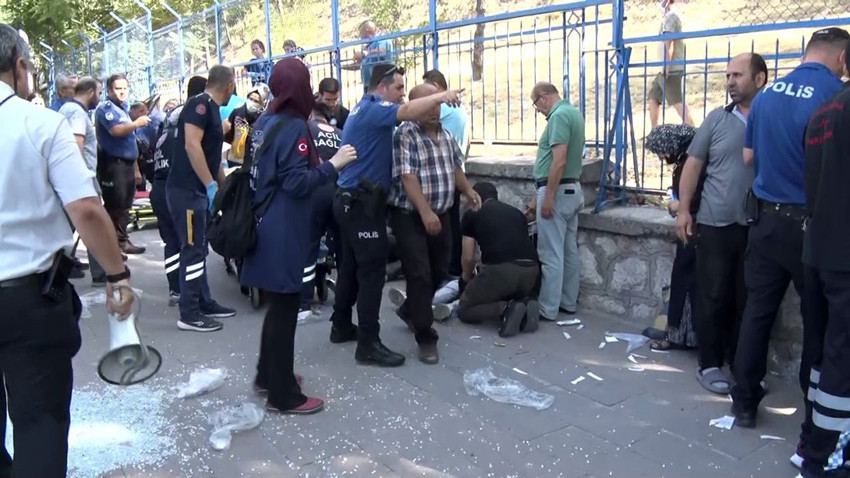 Ankara'da belediye otobüsü kaza yaptı: Yaralılar var - Resim: 2