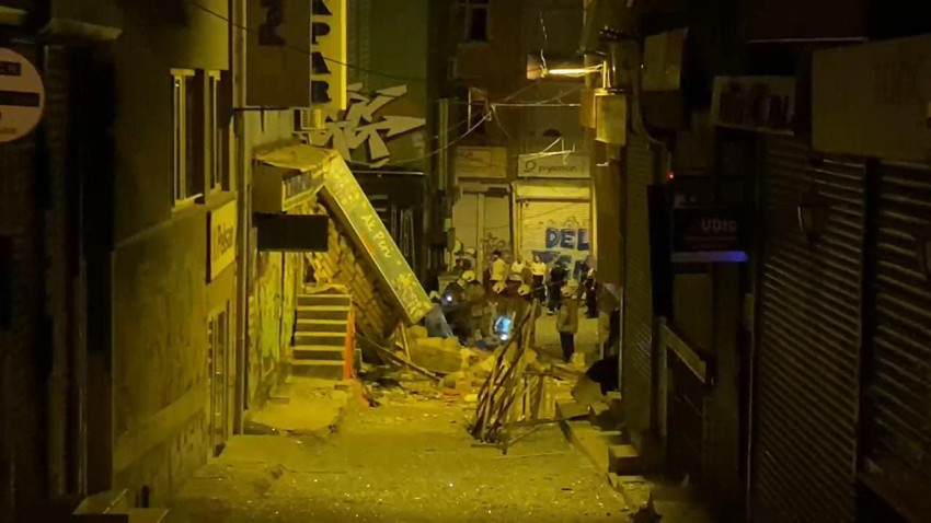 İstanbul'da korkutan patlama: 3 katlı bina çöktü - Resim: 2