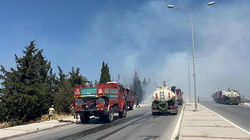 İzmir'de orman yangını çıktı - Resim: 3
