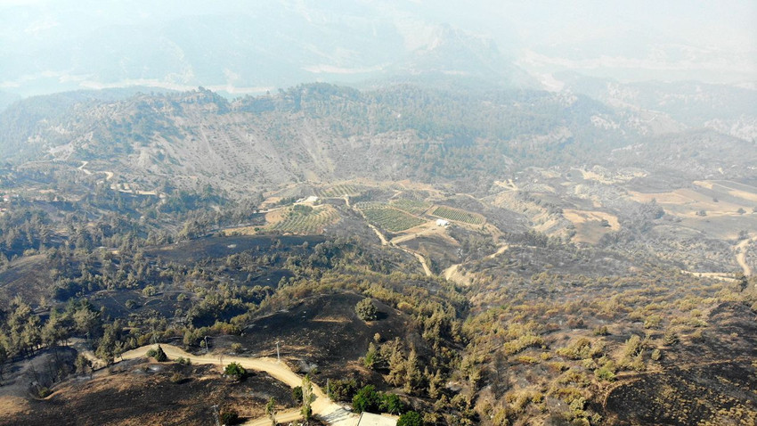 Kahramanmaraş'taki kabus 3'üncü gününde: Dumanlar tüm tepeleri yuttu - Resim: 1