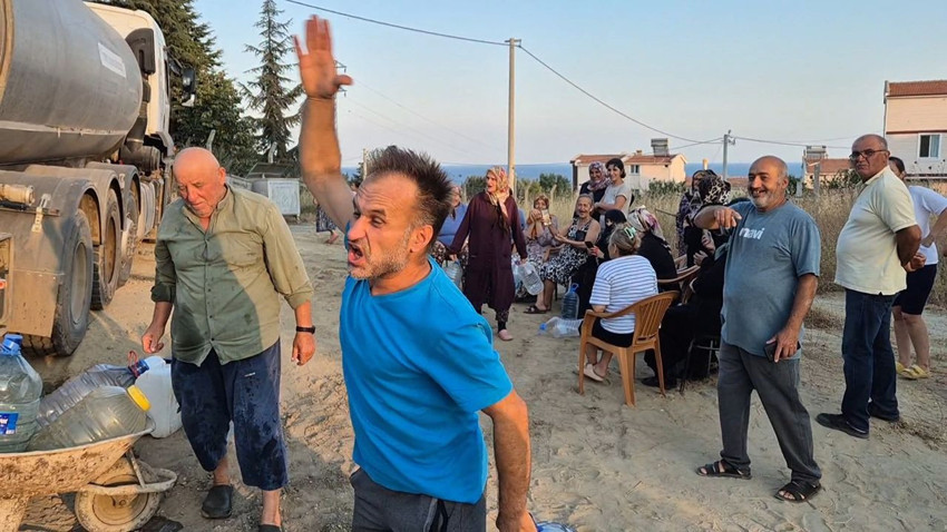 Tekirdağ'da yazlıkçıların tatili erken bitti... El yıkamak için bile su yok - Resim: 2