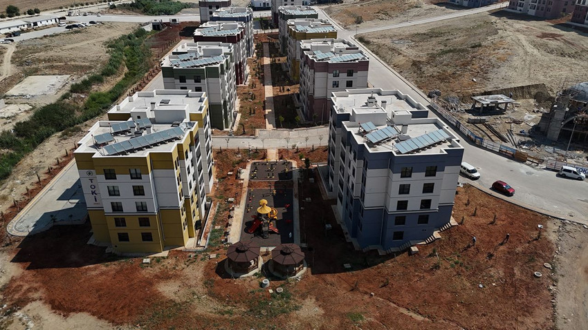 Tam 8 bin adet deprem ve sosyal konutların son hali görüntülendi - Resim: 3
