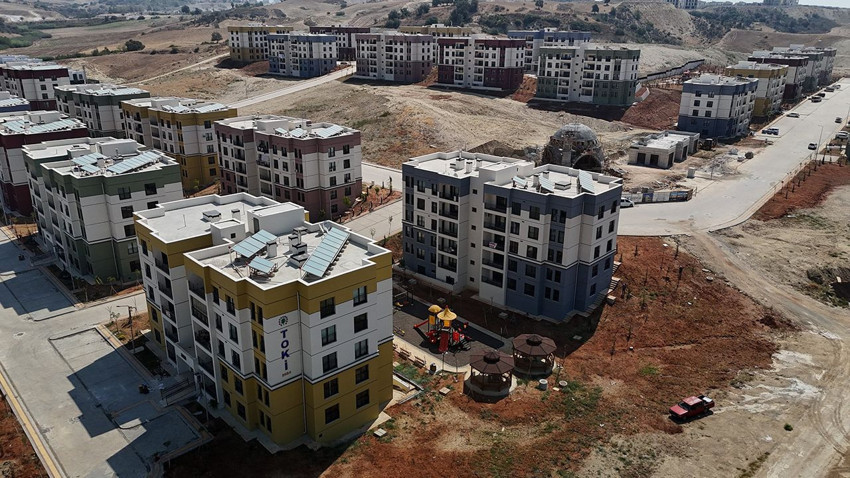 Tam 8 bin adet deprem ve sosyal konutların son hali görüntülendi - Resim: 4