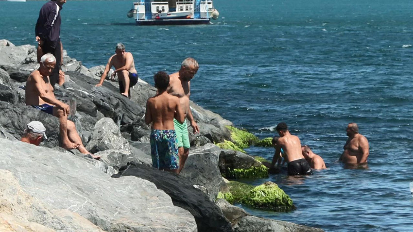 Plajlarda denize girmek yasaklanınca İstanbulluların adresi burası oldu - Resim: 2