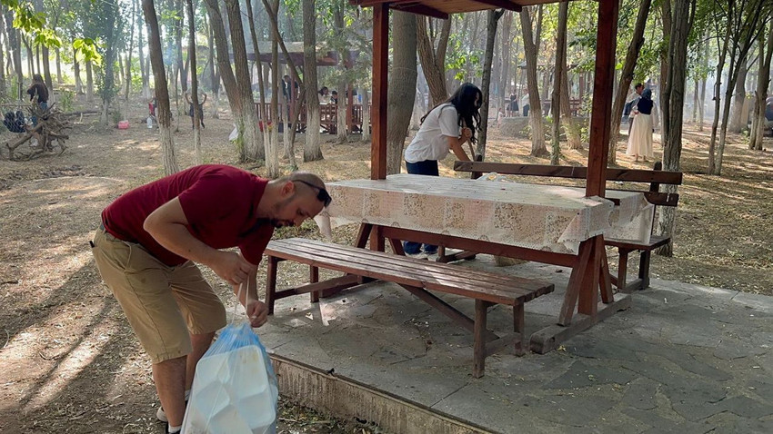 Bu Kent Ormanı'nda çöpünü toplayana giriş bedava - Resim: 1