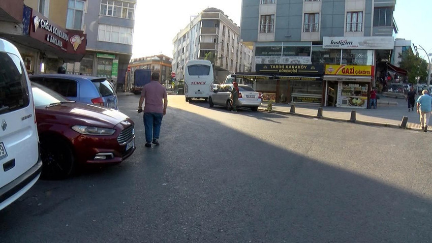 İstanbul'da cinsel taciz şüphelisine linç girişimi kamerada - Resim: 2