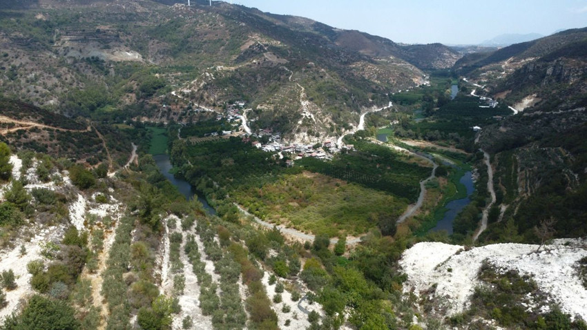 Türkiye'nin gizli cennetinin asrın felaketinin ardından sonraki hali dron ile görüntülendi - Resim: 1