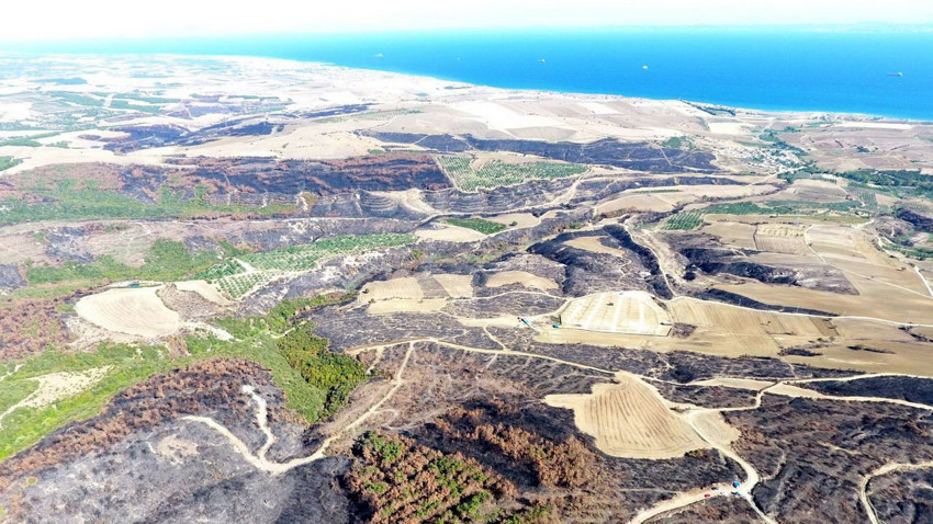 Tekirdağ'ın cehenneme dönen cennetin son hali görüntülendi - Resim: 1