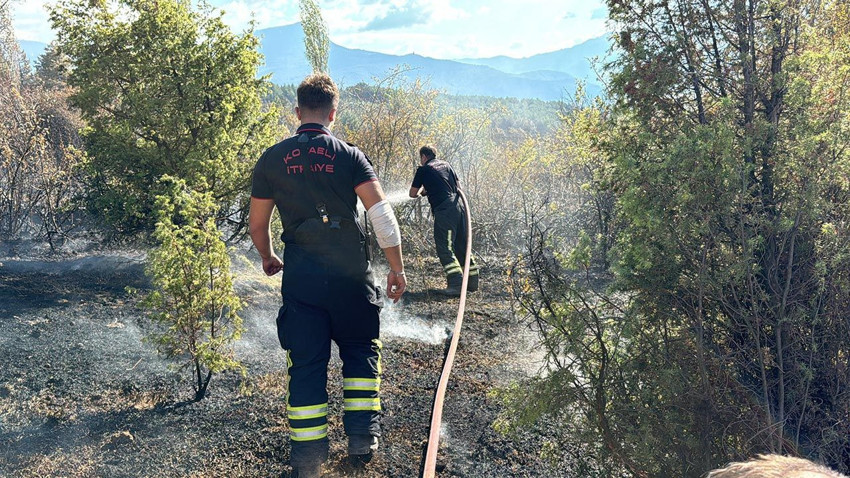 Karabük'teki büyük orman yangınında kafaları karıştıran ''kargalar'' detayı - Resim: 3
