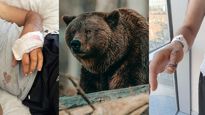 Ayı saldırısından mucize bir şekilde kurtulan çiftçi yaşadığı kabusu anlatı - Resim: 1