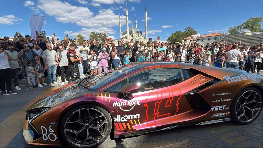 Gumball 3000 Rallisi'nde dünyaca ünlü rallinin süper otomobilleri Edirne'deydi... - Resim: 1