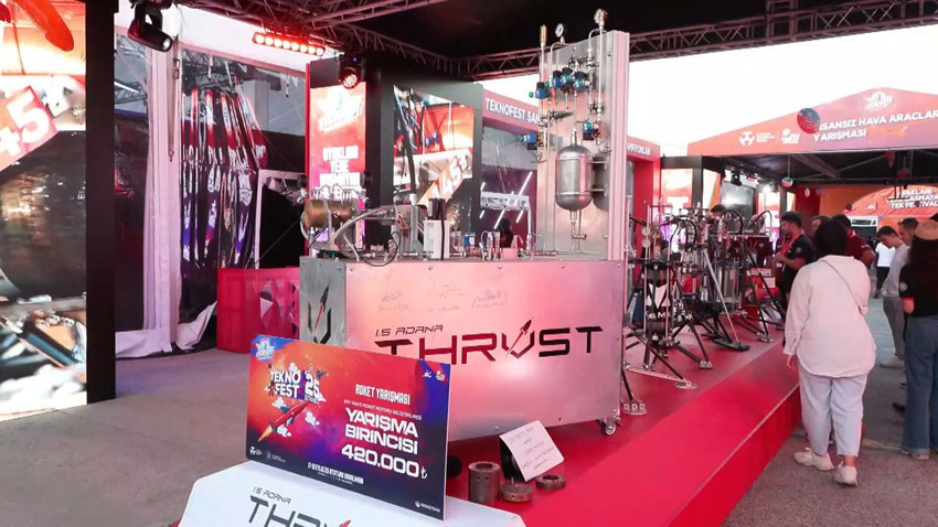 TEKNOFEST'in birincisi roket motoru geliştiren üniversiteliler oldu - Resim: 3