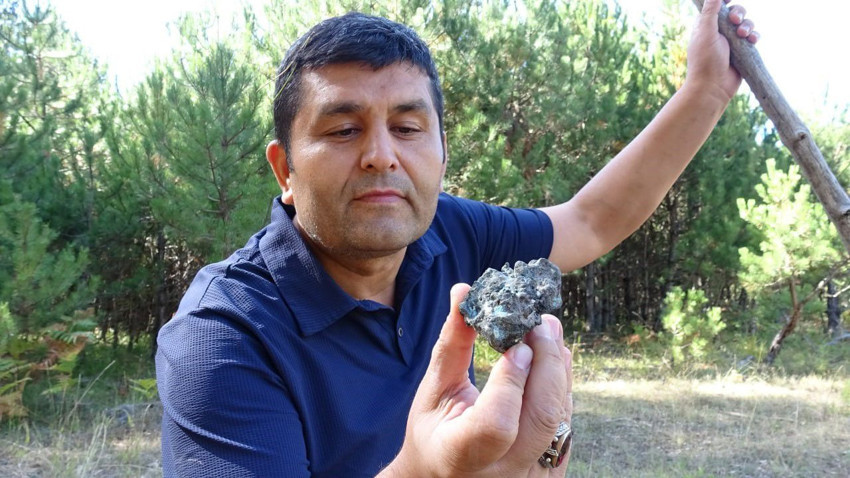 Karabük'te mantar toplamak için ormana gitti, bulduğu şey herkesi şaşırttı! - Resim: 1